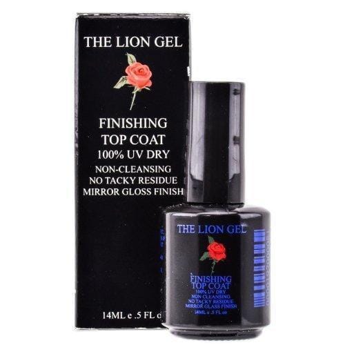 LION GEL FINISHING TOP COAT 0.5OZ