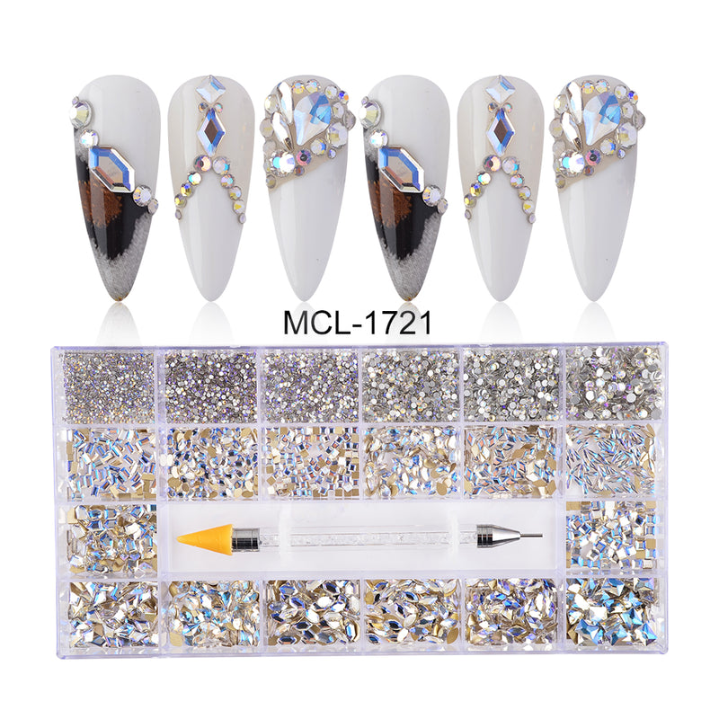 Nail Rhinestone - #MCL-1721 (8620pcs - Heaven AB)