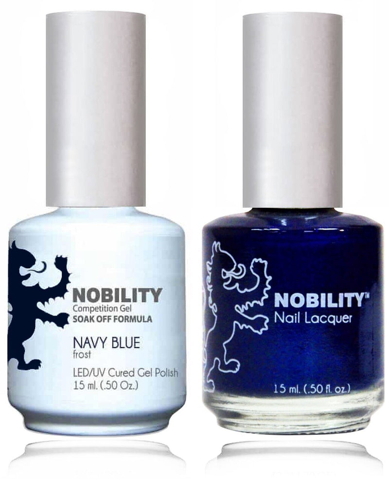 NBCS020 - NOBILITY GEL POLISH & NAIL LACQUER - NAVY BLUE 0.5oz