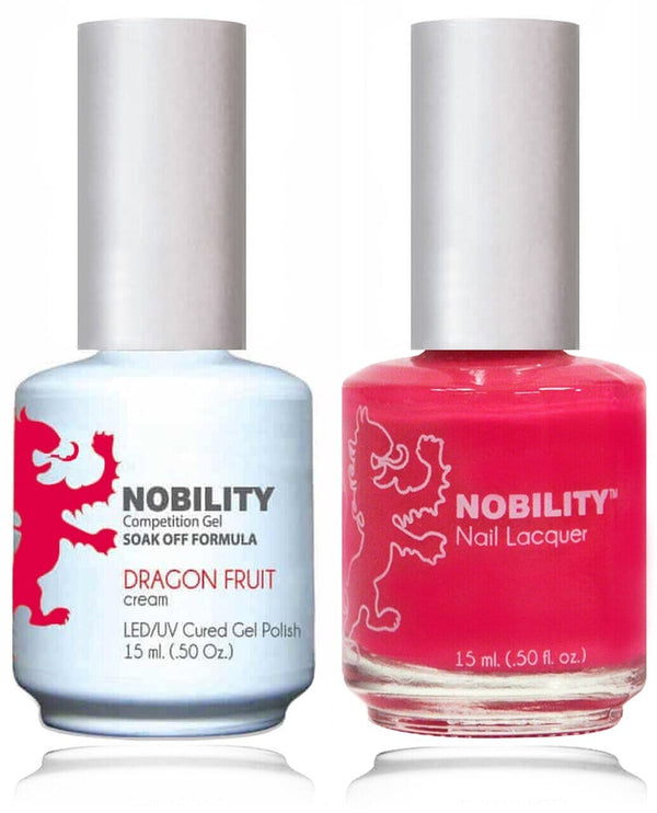 NBCS035 - NOBILITY GEL POLISH & NAIL LACQUER - DRAGON FRUIT 0.5oz