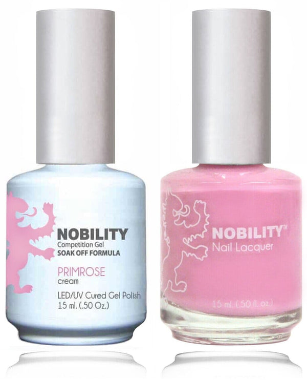 NBCS077 - NOBILITY GEL POLISH & NAIL LACQUER - PRIMROSE 0.5oz