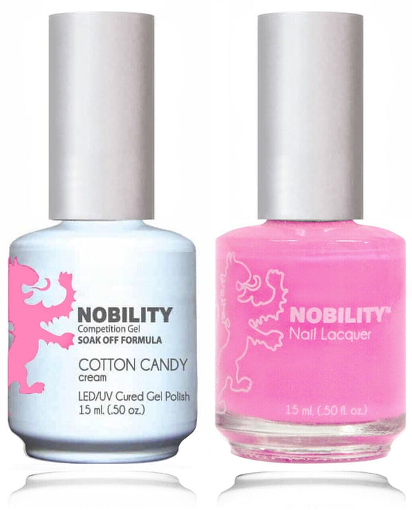 NBCS080 - NOBILITY GEL POLISH & NAIL LACQUER - COTTON C&Y 0.5oz