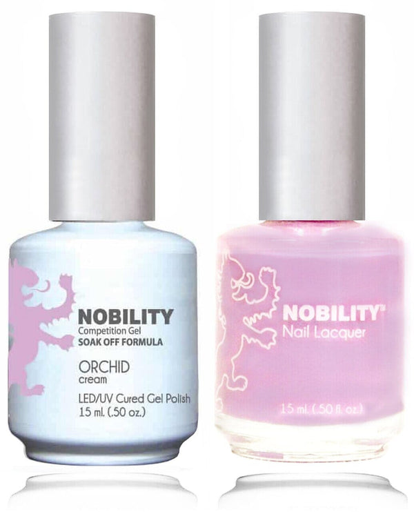NBCS082 - NOBILITY GEL POLISH & NAIL LACQUER - ORCHID 0.5oz