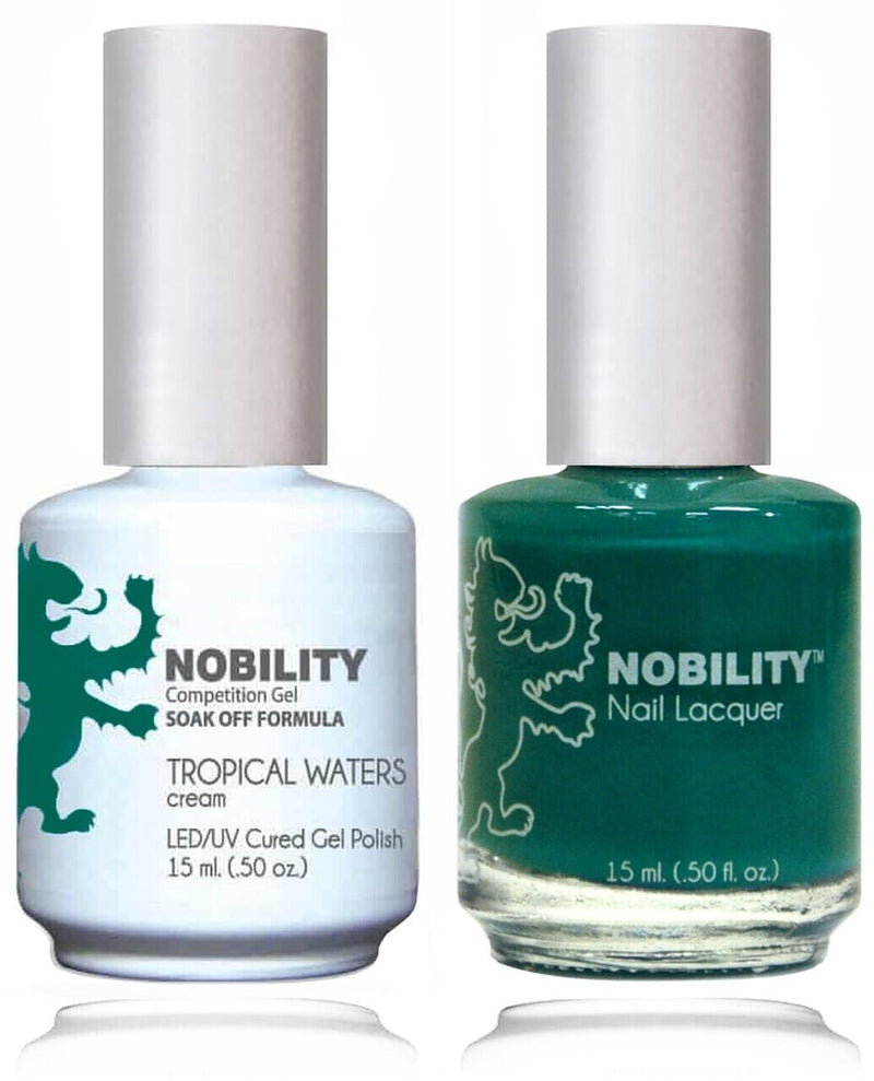 NBCS103 - NOBILITY GEL POLISH & NAIL LACQUER - TROPICAL WATERS 0.5oz