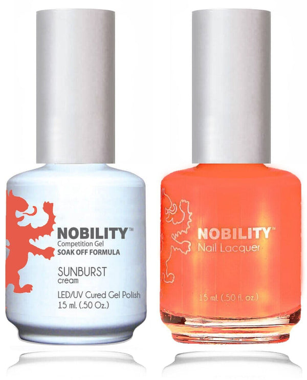 NBCS133 - NOBILITY GEL POLISH & NAIL LACQUER - SUNBURST 0.5oz