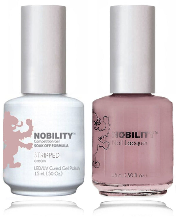 NBCS140 - NOBILITY GEL POLISH & NAIL LACQUER - STRIPPED 0.5oz