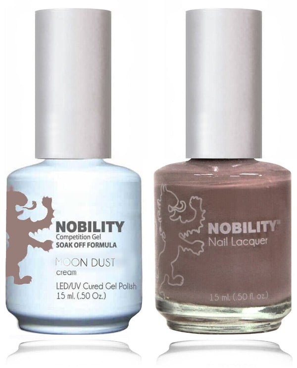 NBCS144 - NOBILITY GEL POLISH & NAIL LACQUER - MOON DUST 0.5oz