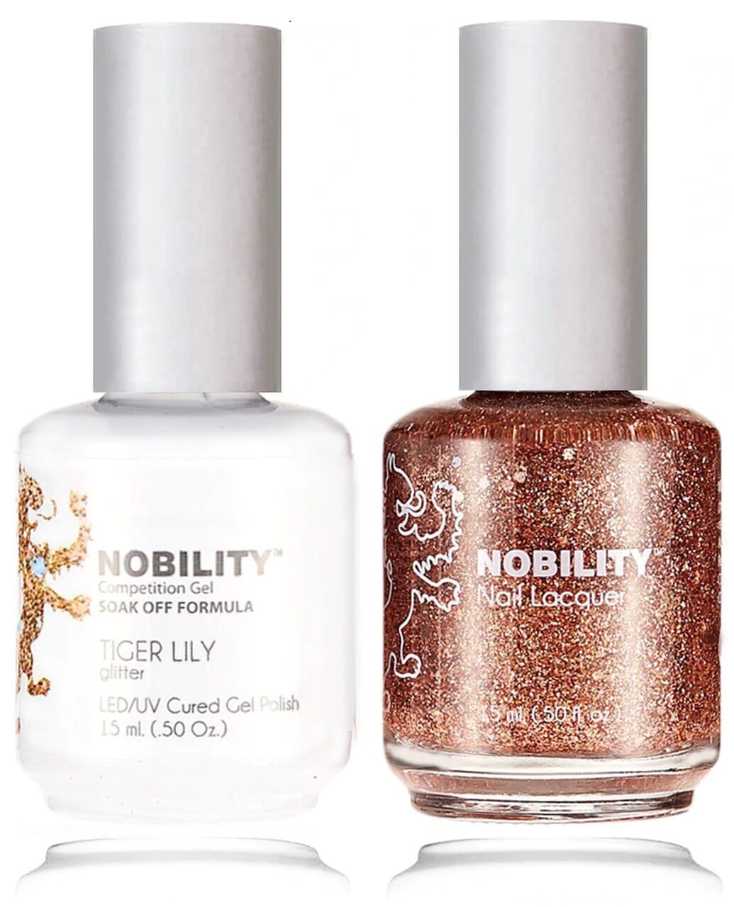 the gel bottle tiger lily NBCS183 - NOBILITY GEL POLISH & NAIL LACQUER
