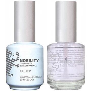 NBTS1 - NOBILITY GEL POLISH AND NAIL LACQUER SET - TOP COAT