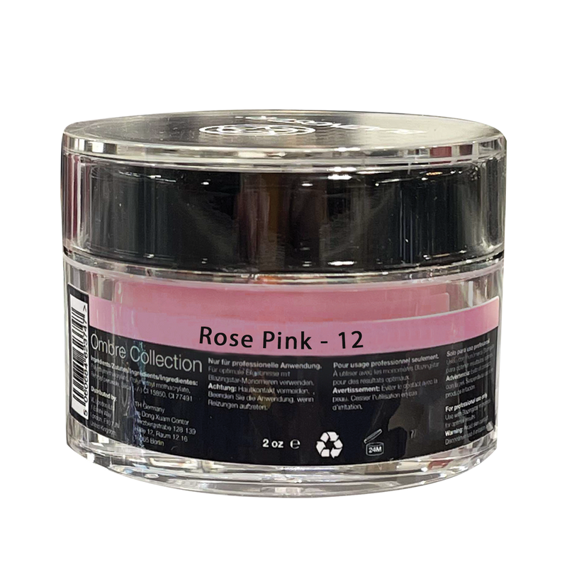 BLAZING STAR OMBRE POWDER - ACRYLIC - Rose Pink 2oz  #F12