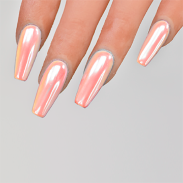 Unicorn chrome acrylic overlays . #unicornnails #nails #whitenails  #unicornchromenails | Instagram