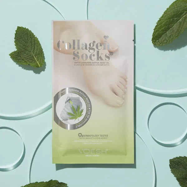 VOESH Collagen Socks - Cannabis Sativa Seed Oil