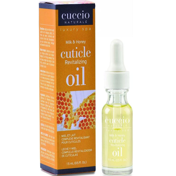 Cuccio Naturale - Revitalizing Cuticle Oil Milk & Honey - 0.5 oz / 15 mL