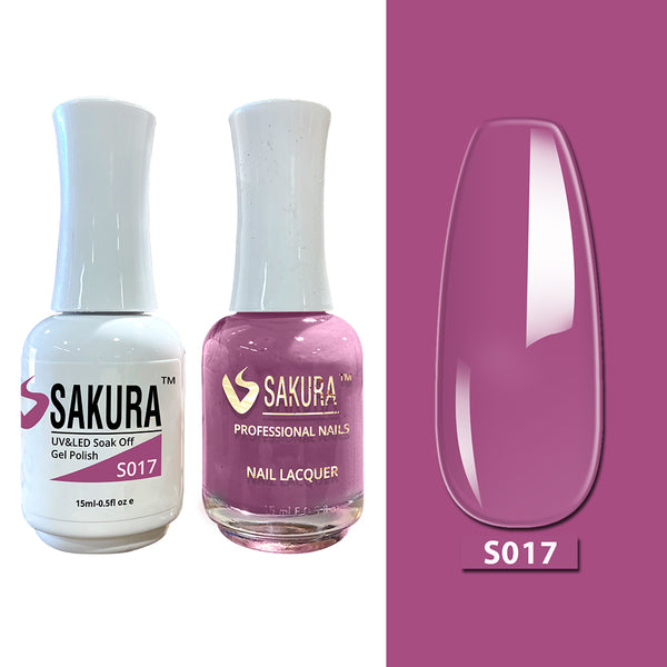 Sakura Duo Gel & Polish 0.5oz - SKR017
