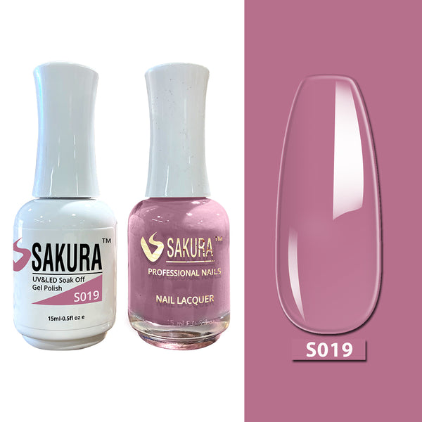 Sakura Duo Gel & Polish 0.5oz - SKR019