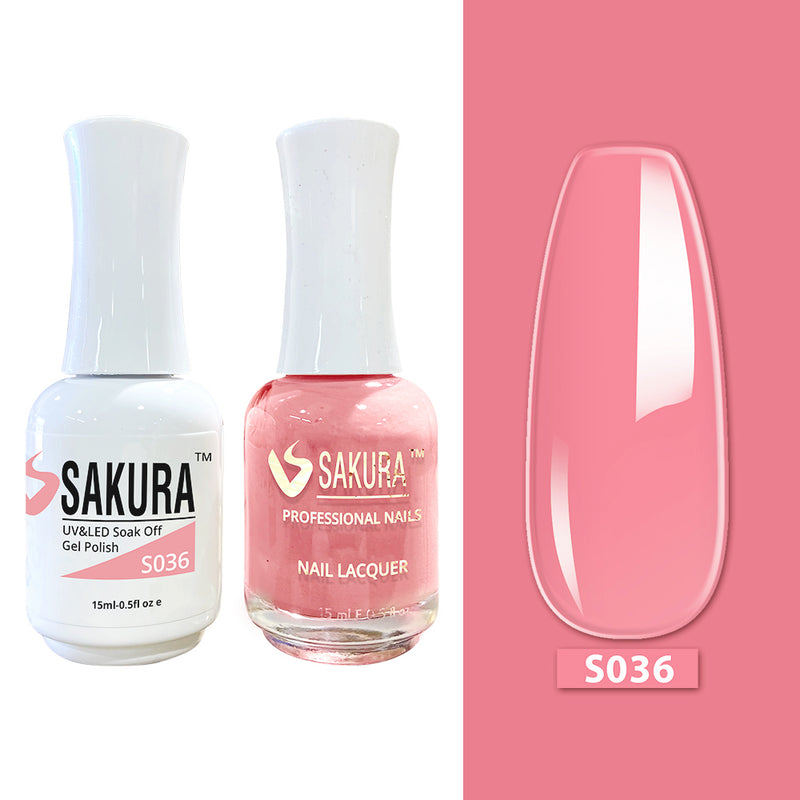Sakura Duo Gel & Polish 0.5oz - SKR036