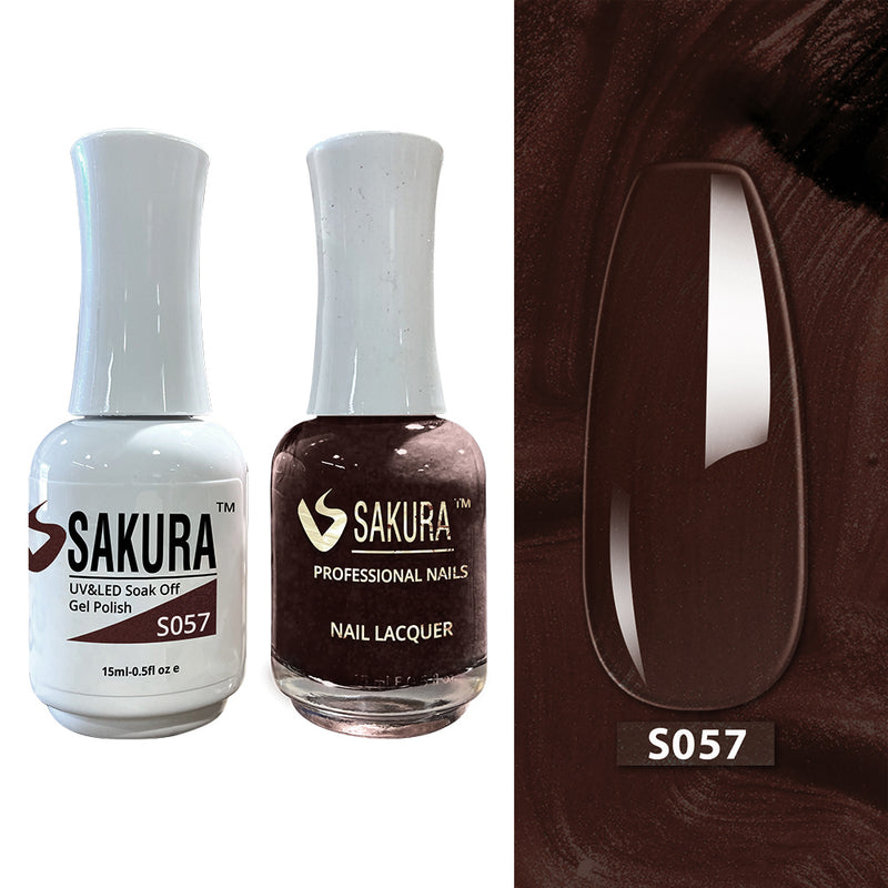 Sakura Duo Gel & Polish 0.5oz - SKR057