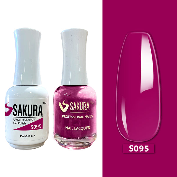 Sakura Duo Gel & Polish 0.5oz - SKR095