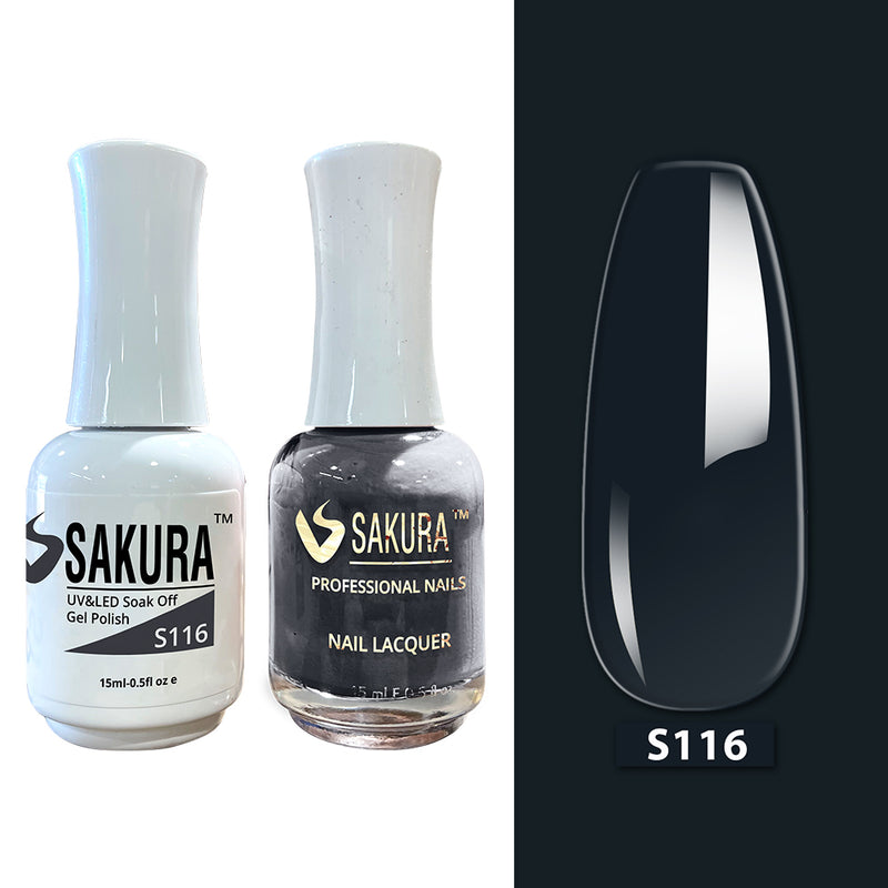 Sakura Duo Gel & Polish 0.5oz - SKR116