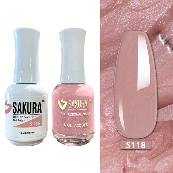 Sakura Duo Gel & Polish 0.5oz - SKR118