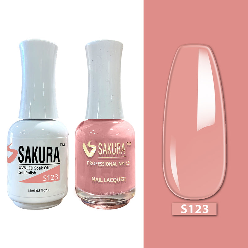 Sakura Duo Gel & Polish 0.5oz - SKR123