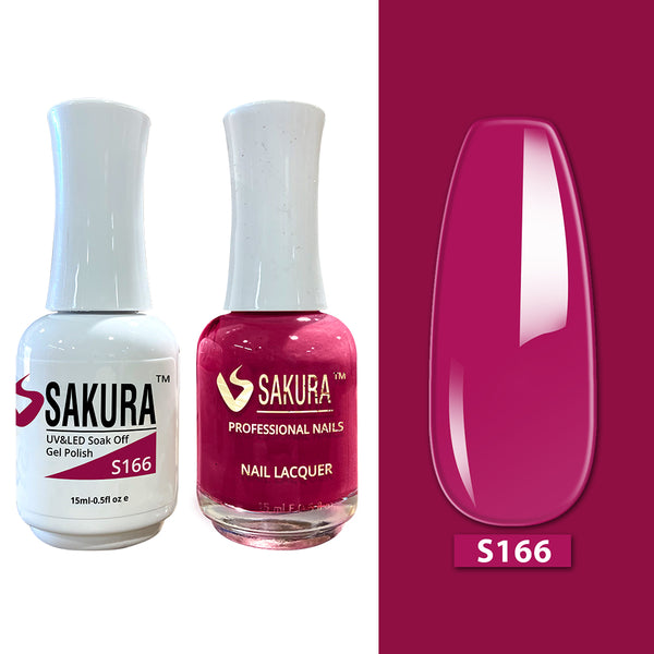 Sakura Duo Gel & Polish 0.5oz - SKR166