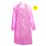 DISPOSABLE DISINFECTING GOWN PINK 30gr