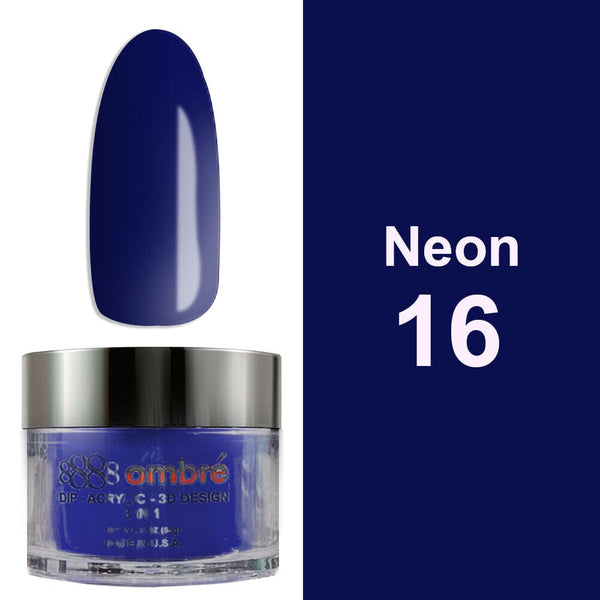 NEON16 - 8888 NEON OMBRE DIP - ACRYLIC 3D 2 OZ.