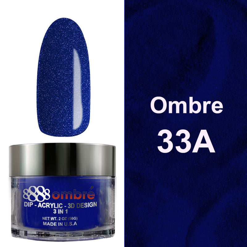 8OM33A -  8888 OMBRE DIP - ACRYLIC 3D 2 OZ.