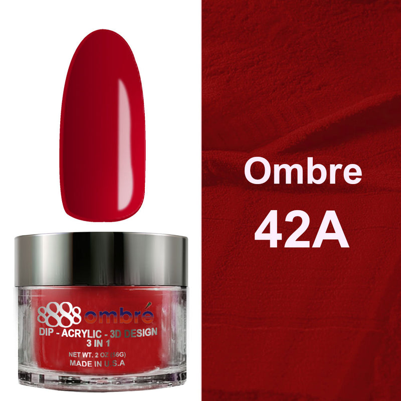 8OM42A -  8888 OMBRE DIP - ACRYLIC 3D 2 OZ.