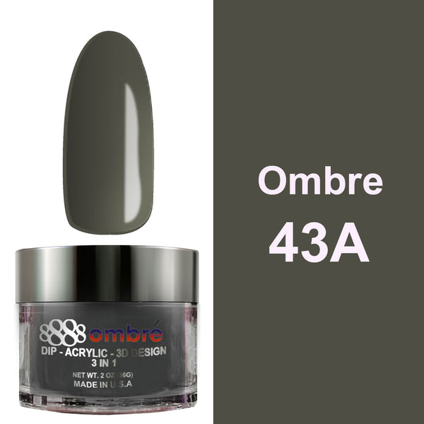 8OM43A -  8888 OMBRE DIP - ACRYLIC 3D 2 OZ.