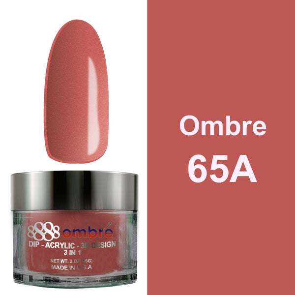 8OM65A - 8888 OMBRE DIP - ACRYLIC 3D 2 OZ.