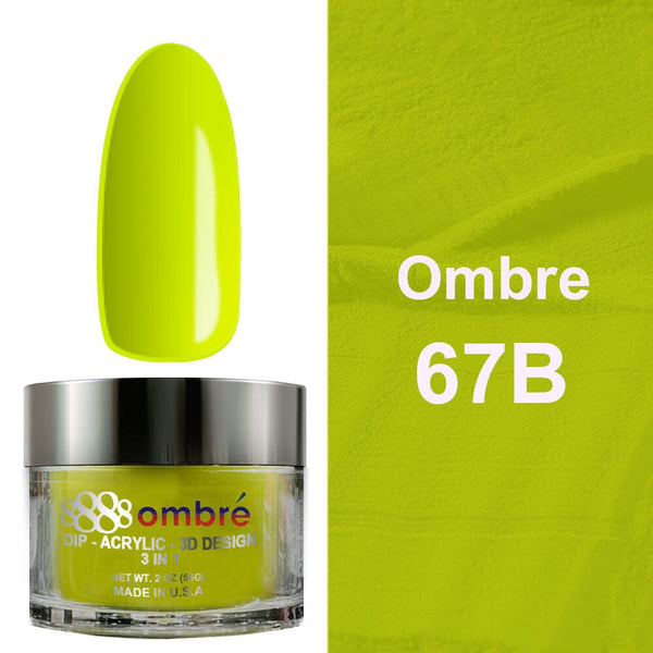 8OM67B - 8888 OMBRE DIP - ACRYLIC 3D 2 OZ.