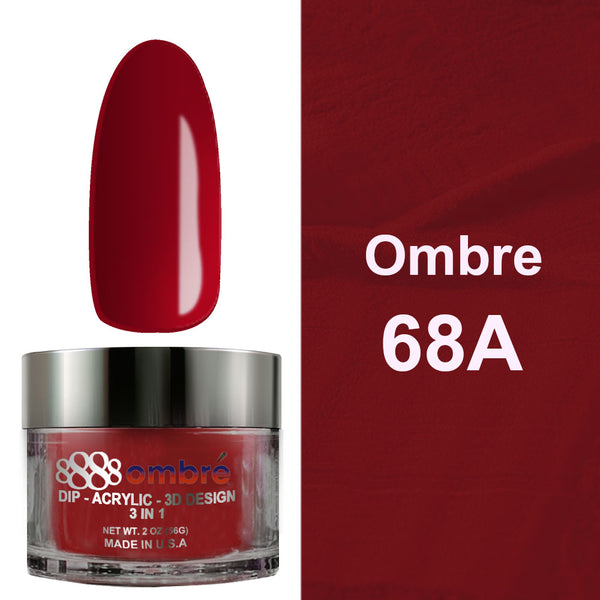 8OM68A - 8888 OMBRE DIP - ACRYLIC 3D 2 OZ.