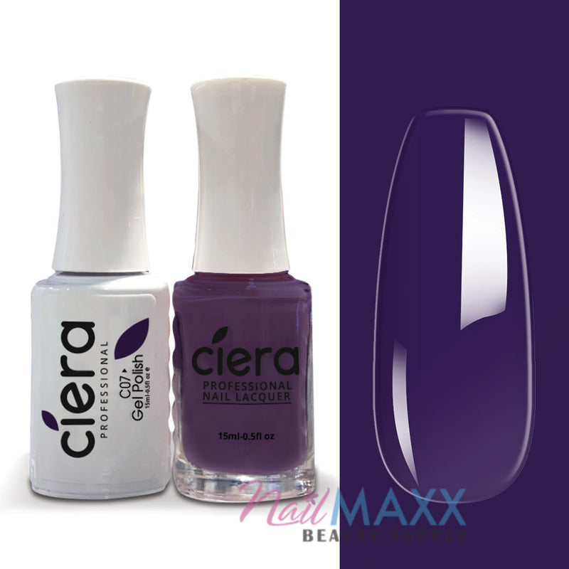 CIE007 - CIERA MATCHING GEL & LACQUER POLISH 0.5oz/15ml