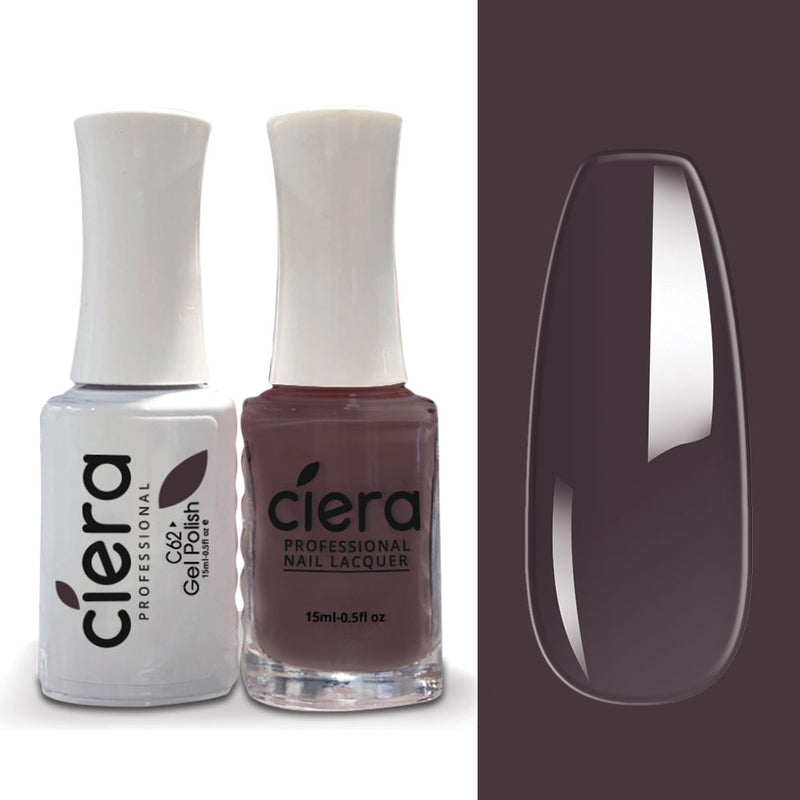 CIE062- CIERA MATCHING GEL & LACQUER POLISH 0.5oz/15ml