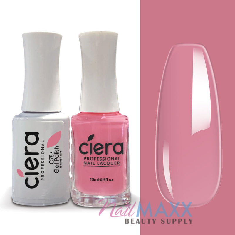 CIE078 - CIERA MATCHING GEL & LACQUER POLISH 0.5oz/15ml