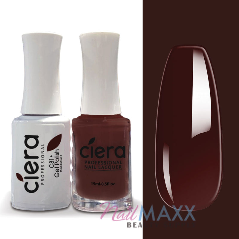 CIE081 - CIERA MATCHING GEL & LACQUER POLISH 0.5oz/15ml