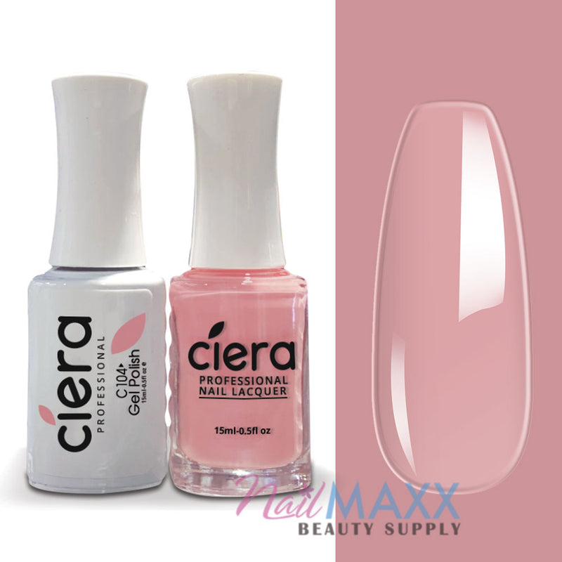 CIE104 - CIERA MATCHING GEL & LACQUER POLISH 0.5oz/15ml