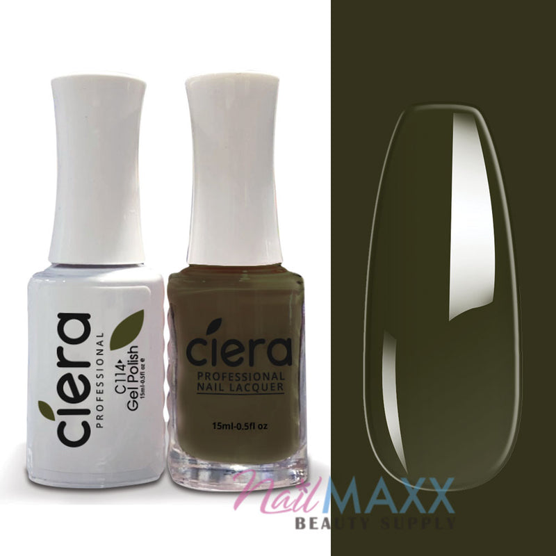 CIE114 - CIERA MATCHING GEL & LACQUER POLISH 0.5oz/15ml