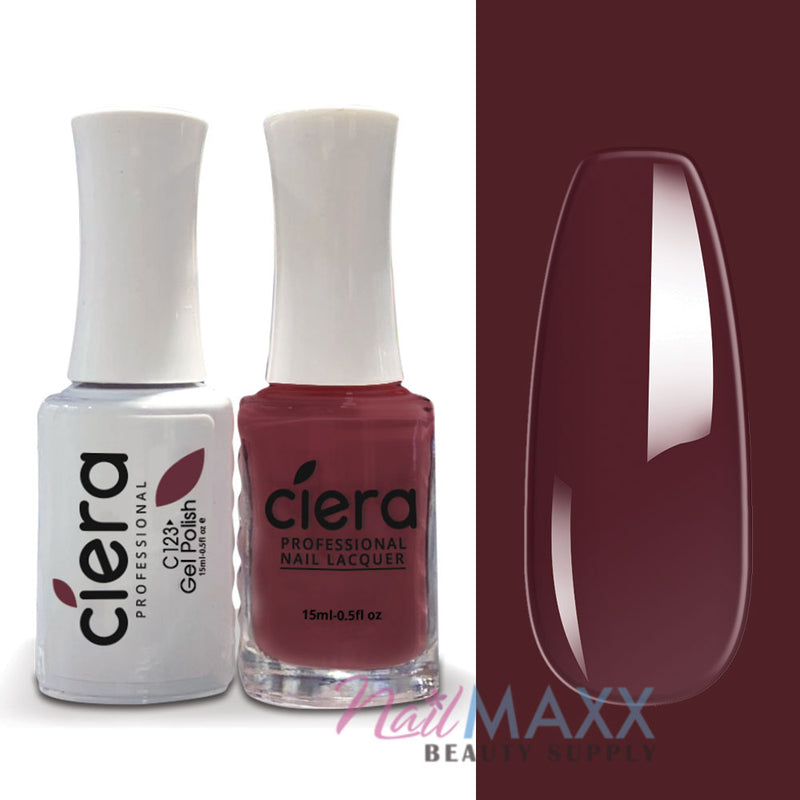 CIE123 - CIERA MATCHING GEL & LACQUER POLISH 0.5oz/15ml