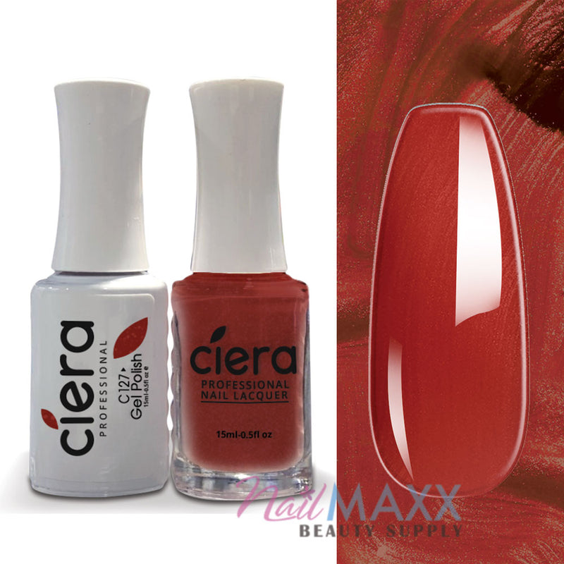 CIE127 - CIERA MATCHING GEL & LACQUER POLISH 0.5oz/15ml