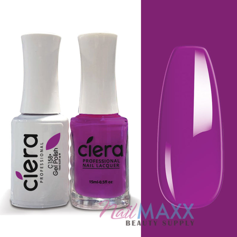 CIE158 - CIERA MATCHING GEL & LACQUER POLISH 0.5oz/15ml