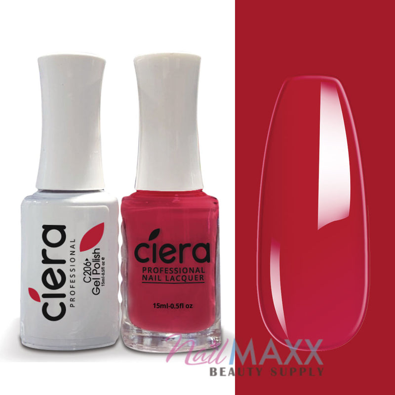 CIE206 - CIERA MATCHING GEL & LACQUER POLISH 0.5oz/15ml